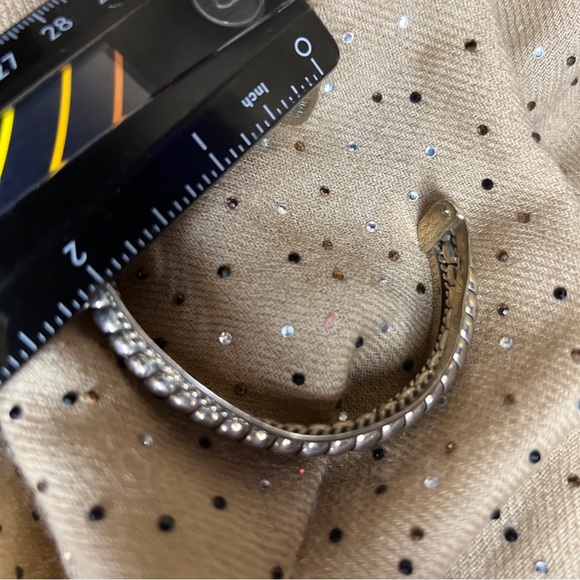 mark wasserman samara vintage sterling silver Bracelet cuff stamp MWS 925 Mexico - Picture 11 of 12